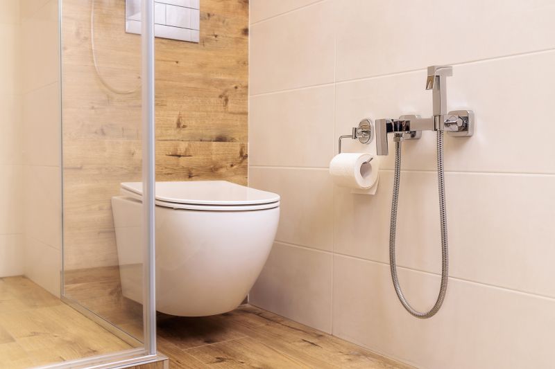 Modern Toilet and Bidet Setup
